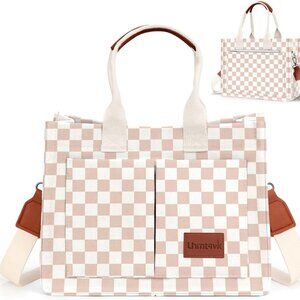 Canvas Tote Bag for Women, Large Work Purses Bible Tote